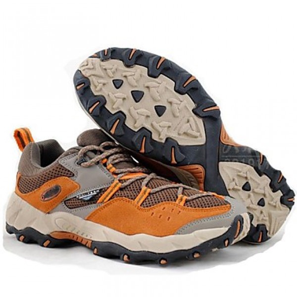 Women's Shoes Tulle Spring / Summer / Fall / Winter Comfort Athletic Shoes Lace-up Orange Hiking