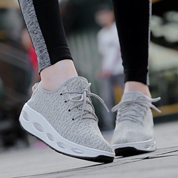 Women's Shake Shoes EU35-EU40 Casual/Travel/Running Fashion Tulle Leather Sneakers Shoes