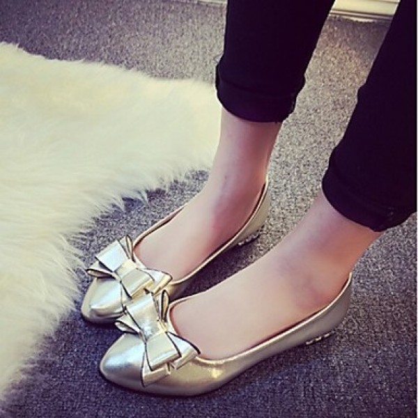 Women's ShoesFlat Heel Comfort/Pointed Toe Bowknot...