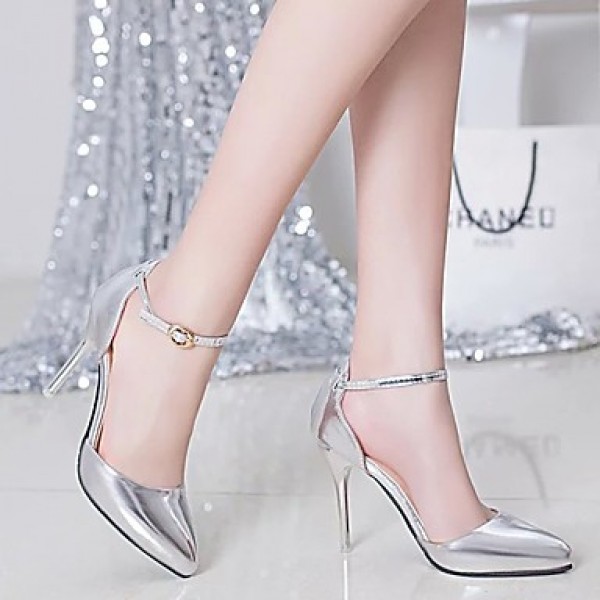 Women's Heels Summer Comfort Microfibre Dress Stil...