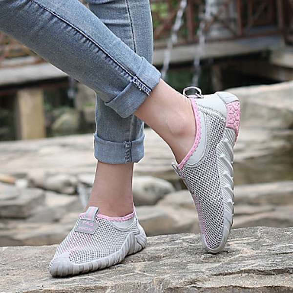 Women's Shoes EU35-EU40 Casual/Travel/Outdoor Fashion Tulle Leather Sport Casual Sneakers