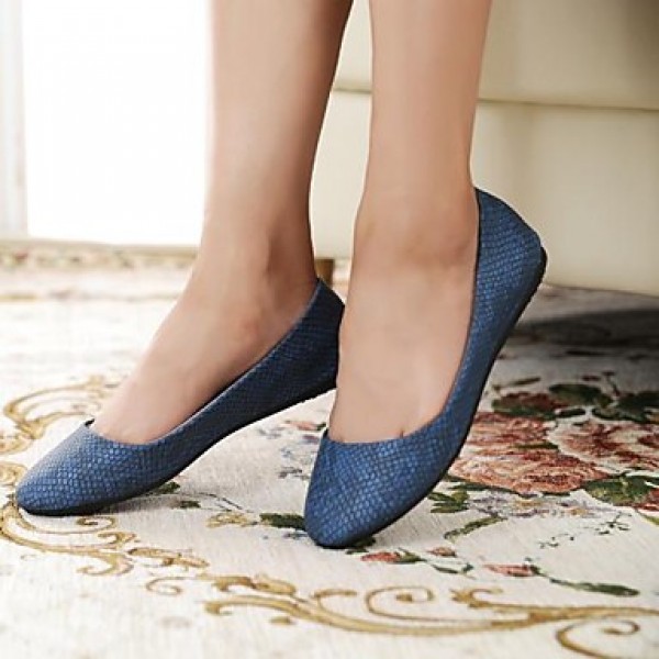 Women's Spring / Fall Round Toe / Closed Toe Faux ...