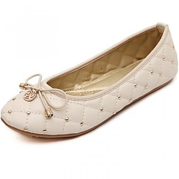 Women's Spring / Summer / Fall Round Toe Leatheret...