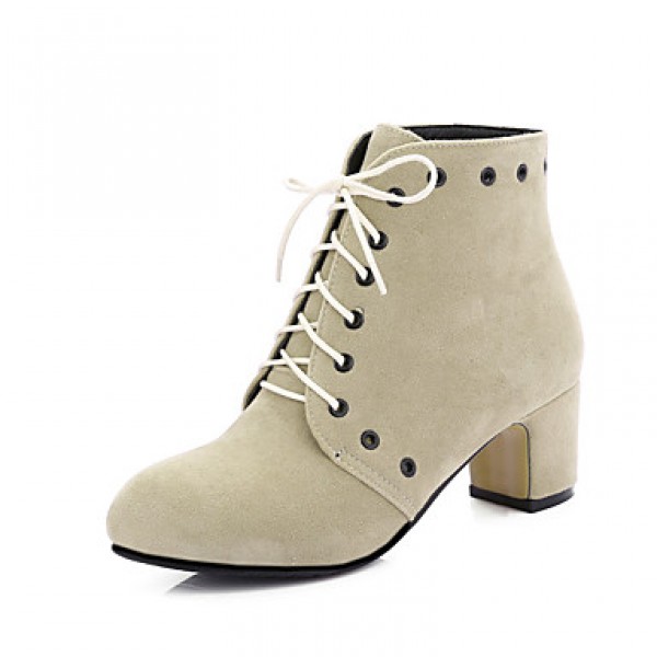 Women's Boots Fall / Winter Fashion Boots Leathere...