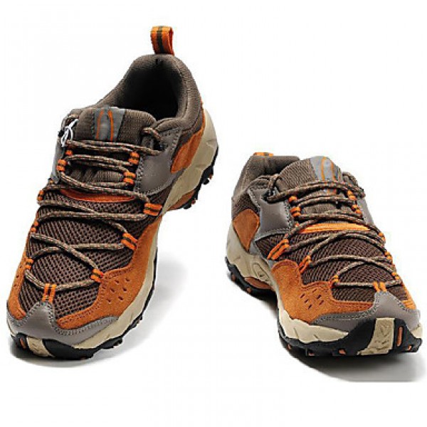 Women's Shoes Tulle Spring / Summer / Fall / Winter Comfort Athletic Shoes Lace-up Orange Hiking