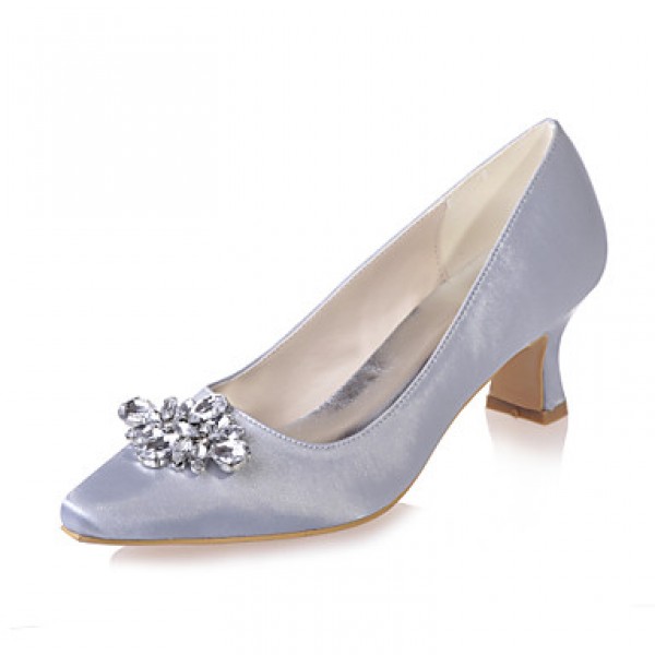 Women's Wedding Shoes Square Toe Heels Wedding / P...