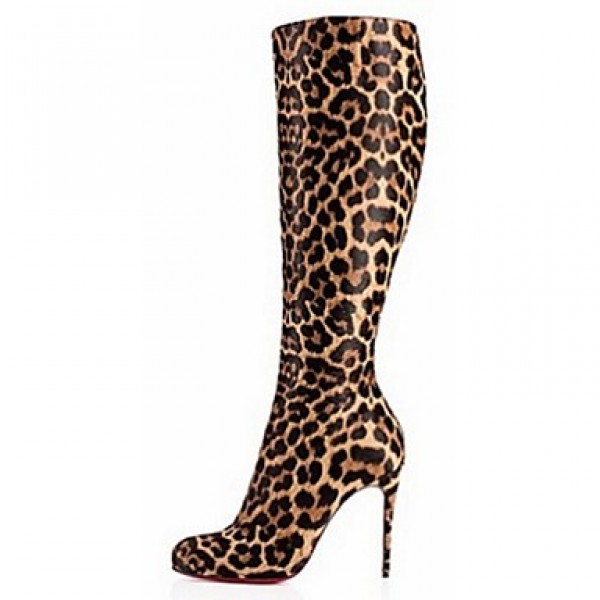 Women's Shoes Fleece Stiletto Heel Fashion Boots B...