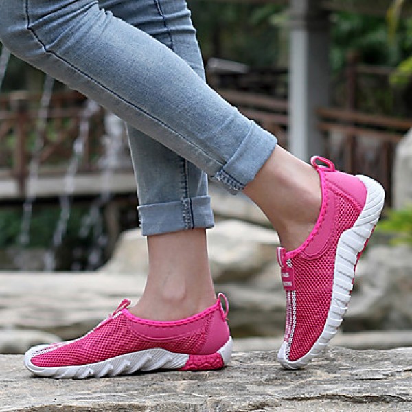 Women's Shoes EU35-EU40 Casual/Travel/Outdoor Fashion Tulle Leather Sport Casual Sneakers