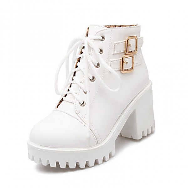 Women's Boots Platform / Fashion Boots / Bootie Le...