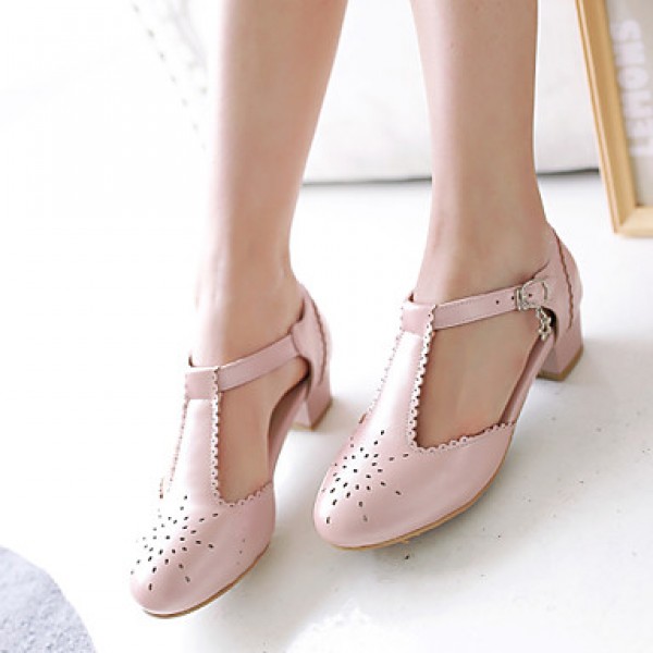 Women's Shoes Leatherette Stiletto Heel Heels Heel...