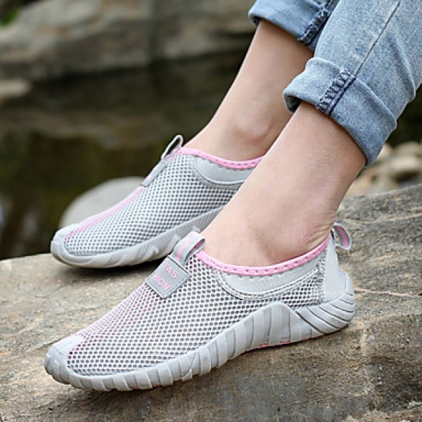 Women's Shoes EU35-EU40 Casual/Travel/Outdoor Fashion Tulle Leather Sport Casual Sneakers