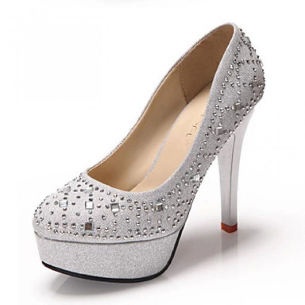 Women's Wedding Shoes Heels / Platform / Round Toe...