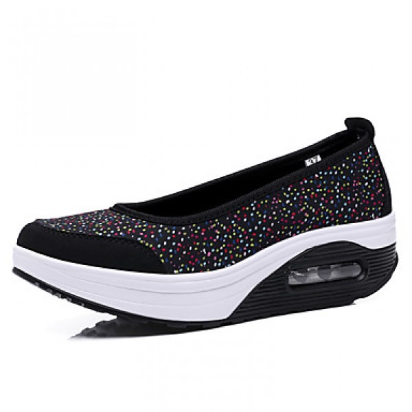 Women's Shoes Fabric Spring / Summer / Fall / Winter Wedges / Roller Skate Shoes / Creepers / Comfort /